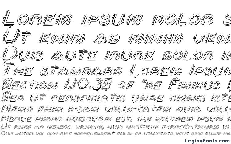 specimens Berserker Shadow Italic font, sample Berserker Shadow Italic font, an example of writing Berserker Shadow Italic font, review Berserker Shadow Italic font, preview Berserker Shadow Italic font, Berserker Shadow Italic font