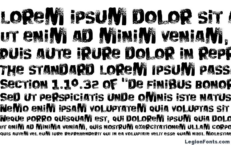 specimens Big Bloke BB font, sample Big Bloke BB font, an example of writing Big Bloke BB font, review Big Bloke BB font, preview Big Bloke BB font, Big Bloke BB font