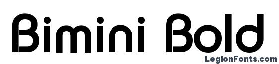 Bimini Bold font, free Bimini Bold font, preview Bimini Bold font