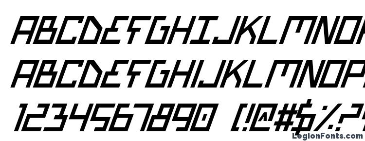 glyphs Bionic Type Italic font, сharacters Bionic Type Italic font, symbols Bionic Type Italic font, character map Bionic Type Italic font, preview Bionic Type Italic font, abc Bionic Type Italic font, Bionic Type Italic font