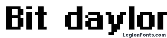 шрифт Bit daylong11 (srb), бесплатный шрифт Bit daylong11 (srb), предварительный просмотр шрифта Bit daylong11 (srb)