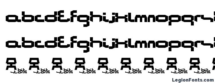 glyphs Bitstorm font, сharacters Bitstorm font, symbols Bitstorm font, character map Bitstorm font, preview Bitstorm font, abc Bitstorm font, Bitstorm font