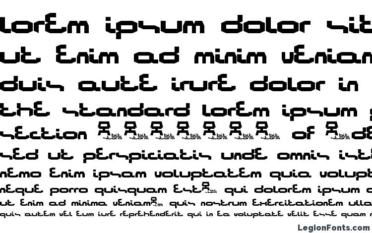 specimens Bitstorm font, sample Bitstorm font, an example of writing Bitstorm font, review Bitstorm font, preview Bitstorm font, Bitstorm font