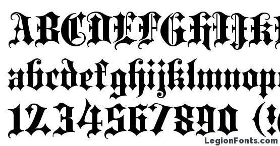 blackletter typeface