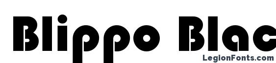 Blippo Black font, free Blippo Black font, preview Blippo Black font