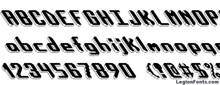 glyphs Block Tilt (BRK) font, сharacters Block Tilt (BRK) font, symbols Block Tilt (BRK) font, character map Block Tilt (BRK) font, preview Block Tilt (BRK) font, abc Block Tilt (BRK) font, Block Tilt (BRK) font