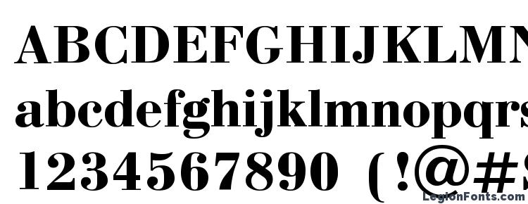 глифы шрифта Bodoni b, символы шрифта Bodoni b, символьная карта шрифта Bodoni b, предварительный просмотр шрифта Bodoni b, алфавит шрифта Bodoni b, шрифт Bodoni b