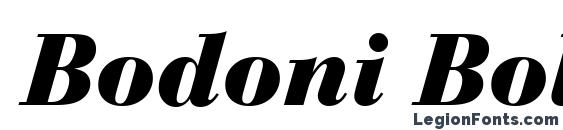 шрифт Bodoni BoldItalic, бесплатный шрифт Bodoni BoldItalic, предварительный просмотр шрифта Bodoni BoldItalic