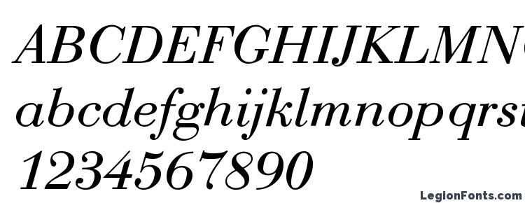 glyphs Bodoni Normal Italic font, сharacters Bodoni Normal Italic font, symbols Bodoni Normal Italic font, character map Bodoni Normal Italic font, preview Bodoni Normal Italic font, abc Bodoni Normal Italic font, Bodoni Normal Italic font