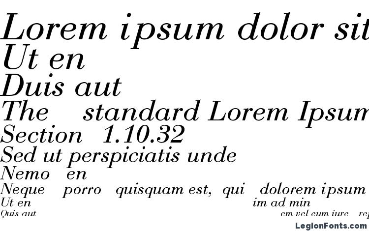 specimens Bodoni Normal Italic font, sample Bodoni Normal Italic font, an example of writing Bodoni Normal Italic font, review Bodoni Normal Italic font, preview Bodoni Normal Italic font, Bodoni Normal Italic font