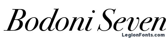 Шрифт Bodoni Seventytwo ITC Book Italic