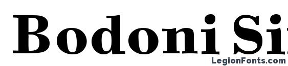 Bodoni Six OS ITC TT Bold font, free Bodoni Six OS ITC TT Bold font, preview Bodoni Six OS ITC TT Bold font