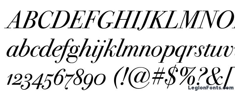 glyphs Bodoni72osc italic font, сharacters Bodoni72osc italic font, symbols Bodoni72osc italic font, character map Bodoni72osc italic font, preview Bodoni72osc italic font, abc Bodoni72osc italic font, Bodoni72osc italic font