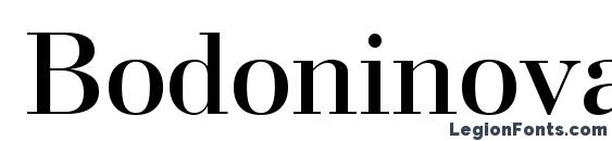 Bodoninova regular Font
