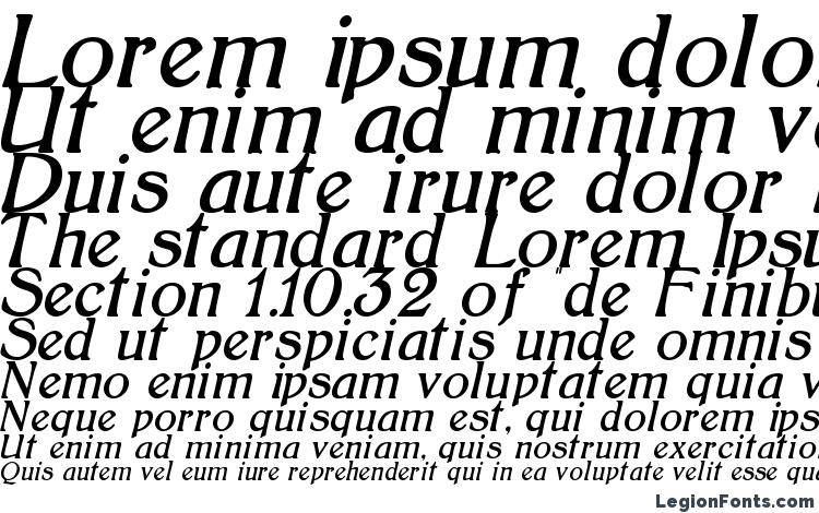 specimens BoltonItalic font, sample BoltonItalic font, an example of writing BoltonItalic font, review BoltonItalic font, preview BoltonItalic font, BoltonItalic font