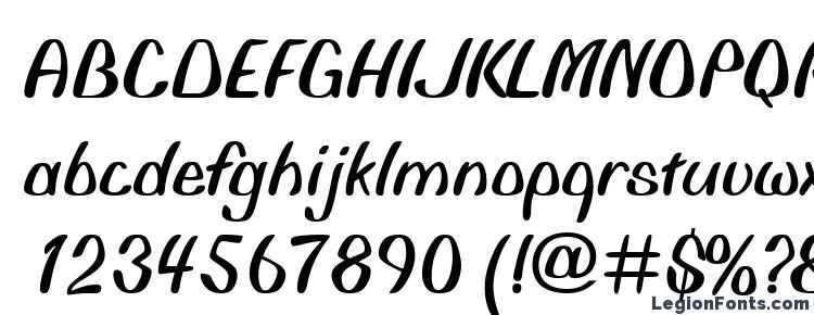 glyphs Bonita Regular font, сharacters Bonita Regular font, symbols Bonita Regular font, character map Bonita Regular font, preview Bonita Regular font, abc Bonita Regular font, Bonita Regular font