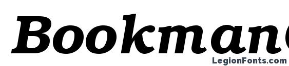 BookmanC DemiItalic Font