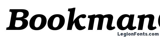 BookmanCTT BoldItalic Font