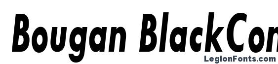 Bougan BlackCondensed SSi Bold Condensed Italic Font