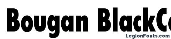 Шрифт Bougan BlackCondensed SSi Extra Bold Condensed