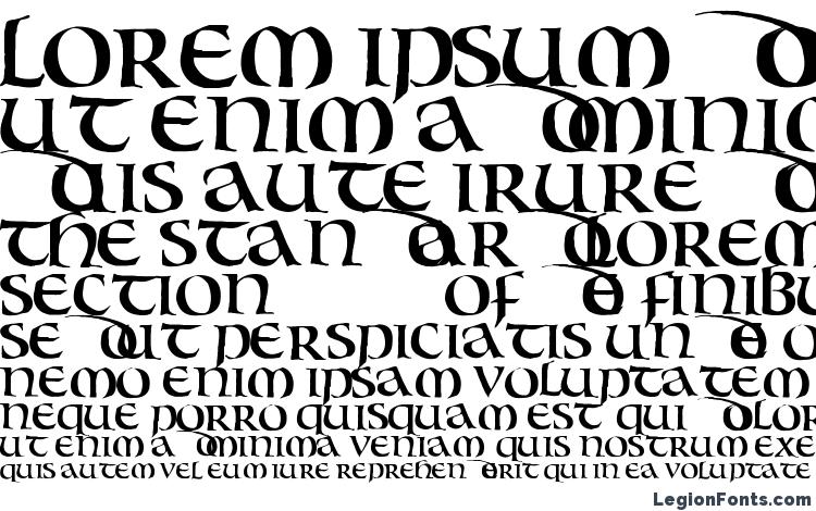 specimens Bouwsma uncial font, sample Bouwsma uncial font, an example of writing Bouwsma uncial font, review Bouwsma uncial font, preview Bouwsma uncial font, Bouwsma uncial font