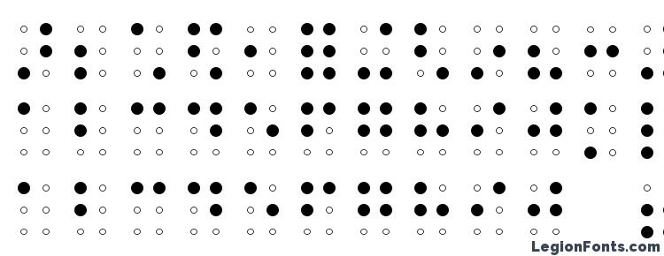 glyphs Braille AOE font, сharacters Braille AOE font, symbols Braille AOE font, character map Braille AOE font, preview Braille AOE font, abc Braille AOE font, Braille AOE font