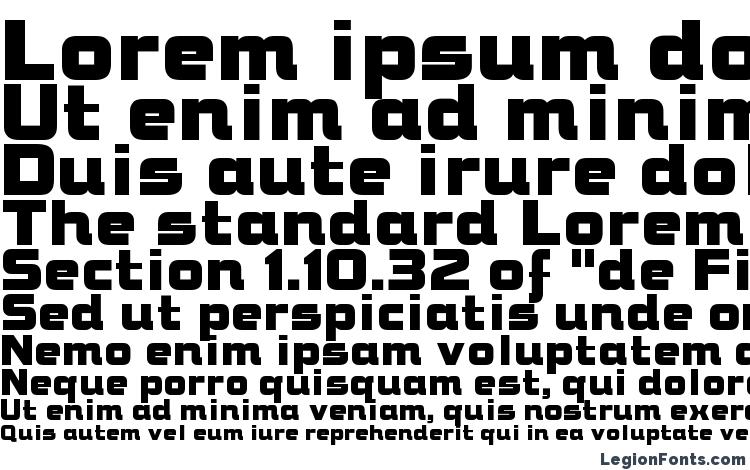 specimens Brock Bold font, sample Brock Bold font, an example of writing Brock Bold font, review Brock Bold font, preview Brock Bold font, Brock Bold font