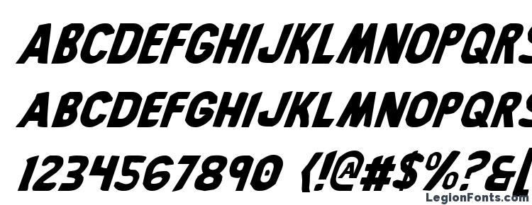 glyphs Bronic Italic font, сharacters Bronic Italic font, symbols Bronic Italic font, character map Bronic Italic font, preview Bronic Italic font, abc Bronic Italic font, Bronic Italic font