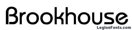 шрифт Brookhouse, бесплатный шрифт Brookhouse, предварительный просмотр шрифта Brookhouse