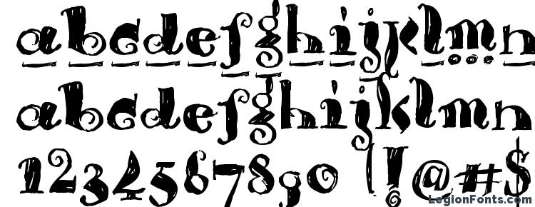 glyphs Brouss font, сharacters Brouss font, symbols Brouss font, character map Brouss font, preview Brouss font, abc Brouss font, Brouss font