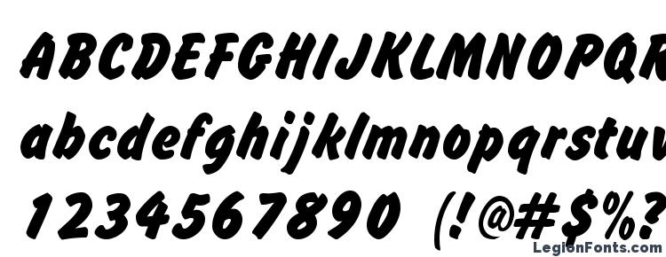 glyphs BrushHand Regular font, сharacters BrushHand Regular font, symbols BrushHand Regular font, character map BrushHand Regular font, preview BrushHand Regular font, abc BrushHand Regular font, BrushHand Regular font