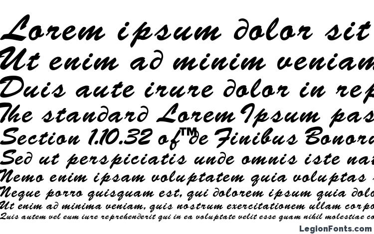 specimens Brushscr font, sample Brushscr font, an example of writing Brushscr font, review Brushscr font, preview Brushscr font, Brushscr font