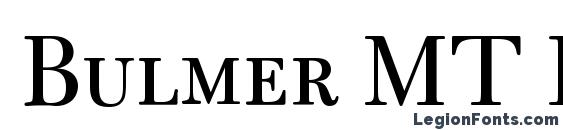 Bulmer MT Regular SC Font