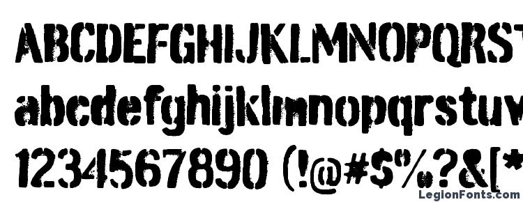 glyphs BurnabyStencil Regular font, сharacters BurnabyStencil Regular font, symbols BurnabyStencil Regular font, character map BurnabyStencil Regular font, preview BurnabyStencil Regular font, abc BurnabyStencil Regular font, BurnabyStencil Regular font