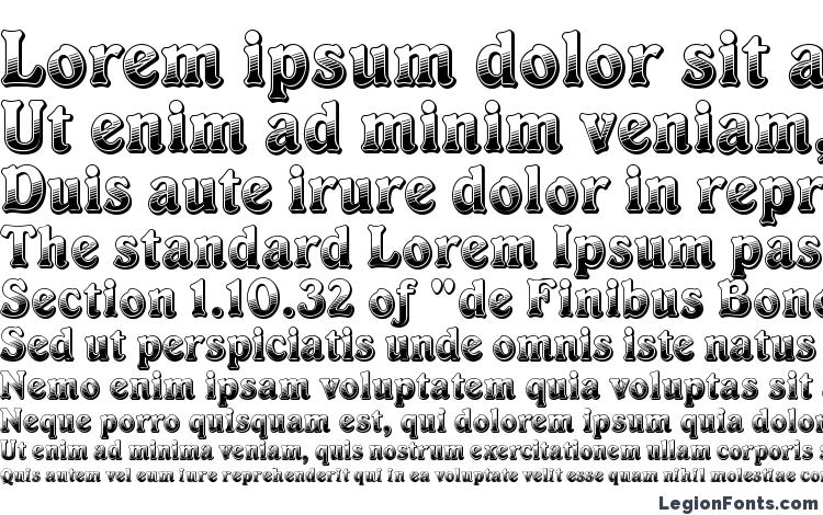 specimens Cabaret LET Plain.1.0 font, sample Cabaret LET Plain.1.0 font, an example of writing Cabaret LET Plain.1.0 font, review Cabaret LET Plain.1.0 font, preview Cabaret LET Plain.1.0 font, Cabaret LET Plain.1.0 font