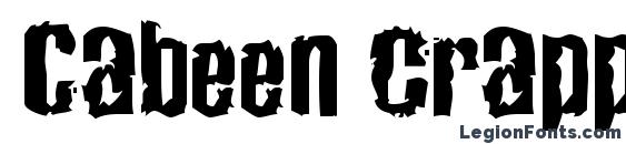 шрифт Cabeen crappy, бесплатный шрифт Cabeen crappy, предварительный просмотр шрифта Cabeen crappy