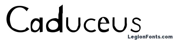 Caduceus font, free Caduceus font, preview Caduceus font