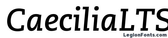 CaeciliaLTStd BoldItalic font, free CaeciliaLTStd BoldItalic font, preview CaeciliaLTStd BoldItalic font