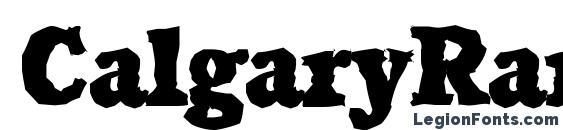 CalgaryRandom Heavy Regular font, free CalgaryRandom Heavy Regular font, preview CalgaryRandom Heavy Regular font