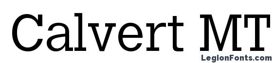 Calvert MT Light Font