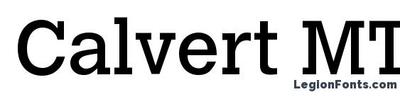 Calvert MT font, free Calvert MT font, preview Calvert MT font