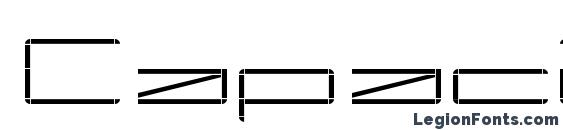 Capacitor Font