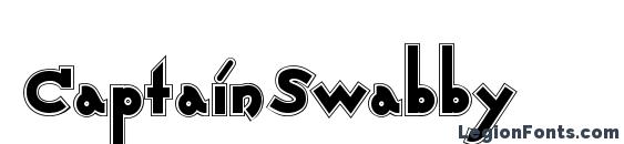 CaptainSwabby font, free CaptainSwabby font, preview CaptainSwabby font