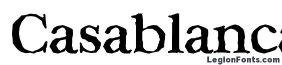CasablancaAntique Medium Regular Font