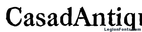 CasadAntique Bold font, free CasadAntique Bold font, preview CasadAntique Bold font