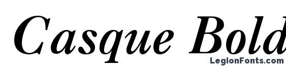 Casque Bold Italic Font, Serif Fonts