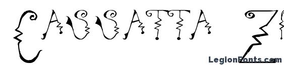 Cassatta Zig Font