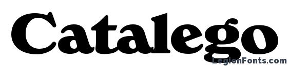 Catalego Display SSi Font