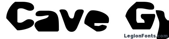 шрифт Cave Gyrl, бесплатный шрифт Cave Gyrl, предварительный просмотр шрифта Cave Gyrl
