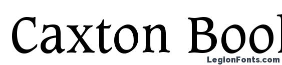 шрифт Caxton Book BT, бесплатный шрифт Caxton Book BT, предварительный просмотр шрифта Caxton Book BT
